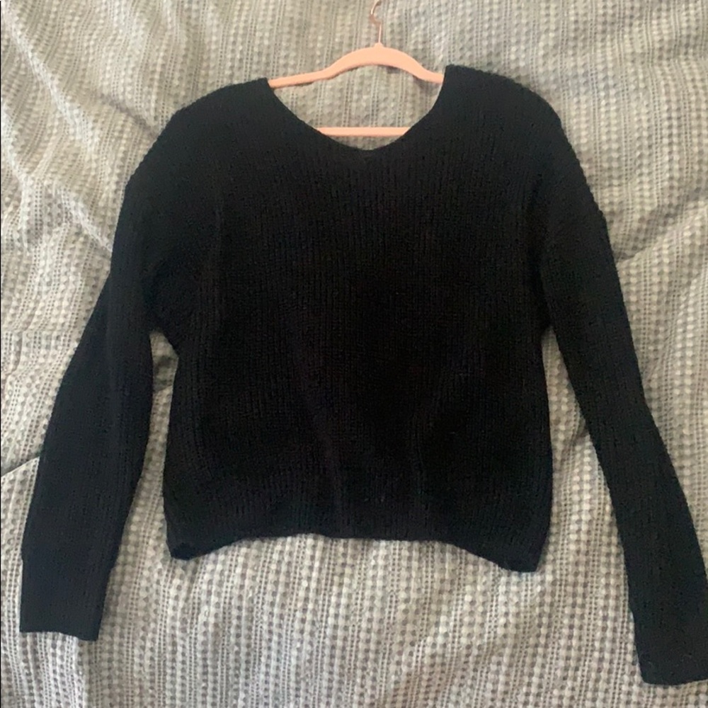 Black sweater